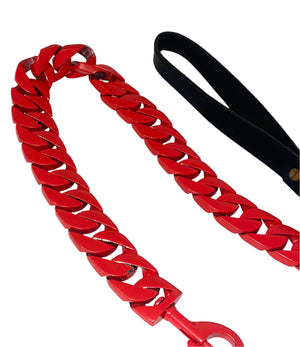 RED 31MM ROLLS ROYCE LEASH