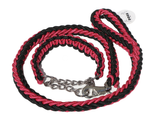BLACK & PINK SHOWTIME LEASH AND COLLAR SET