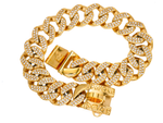 31 MM GOLD DIAMOND ROLLS ROYCE COLLAR