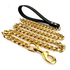 Cuban link hotsell collar and leash