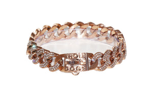 
                
                    Load image into Gallery viewer, ROSE GOLD 24MM DIAMOND ROLLS ROYCE COLLAR
                
            